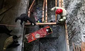 سقوط یک کارگر قزوینی از ارتفاع