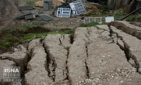 وقوع رانش زمین در بروجرد