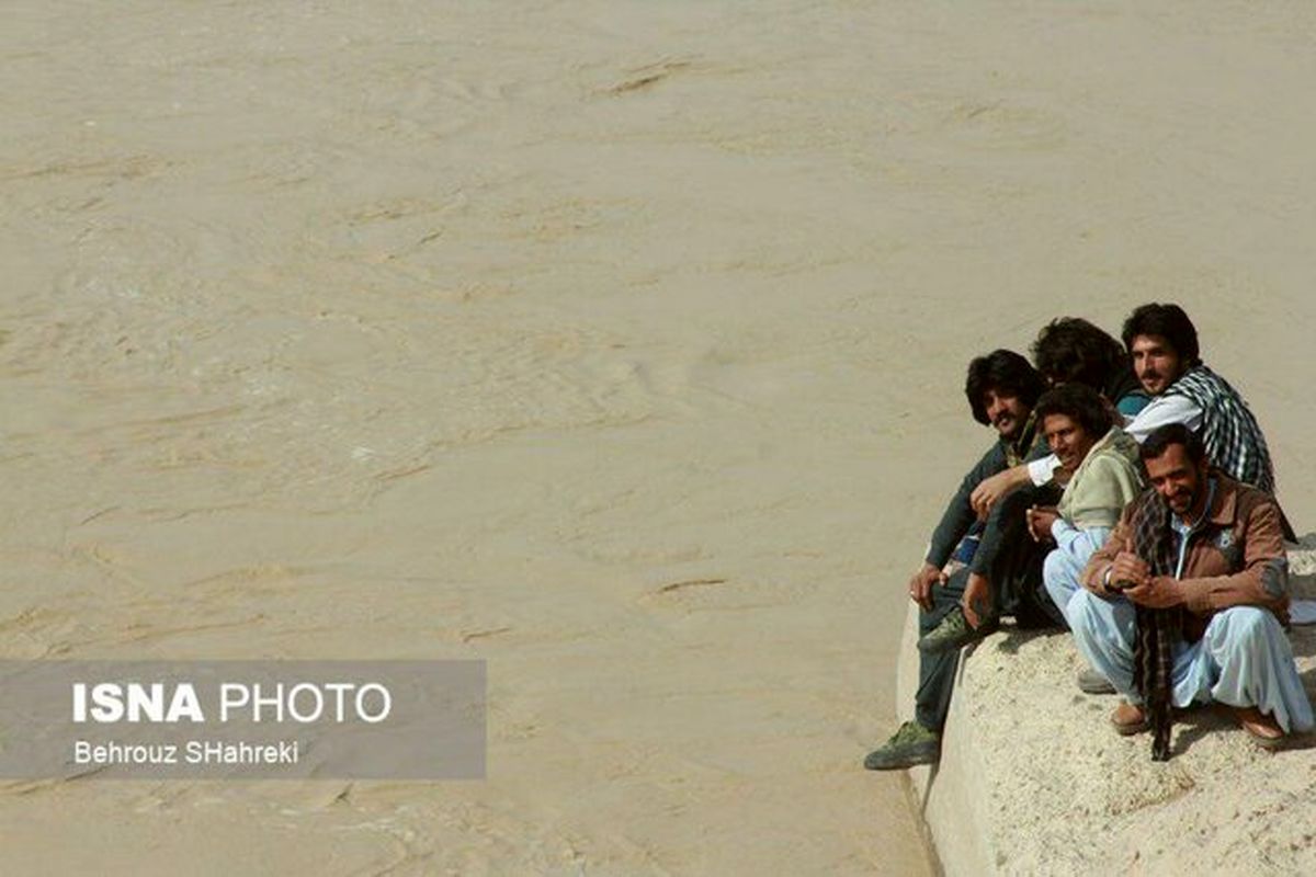 تداوم ورود سیلاب به شمال سیستان و بلوچستان + عکس