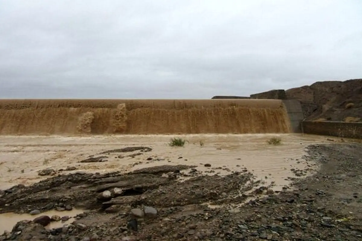 بارشهای اخیر در سازه‌های آبخیزداری شهرستان رفسنجان ذخیره سازی شد