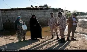 صدای پای زندگی در آق‌قلا شنیده می‌شود؛ جهادگران اصفهانی در سیل گلستان نمره عالی گرفتند