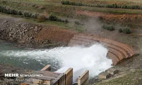 کاهش سرریز خروجی سدهای گلستان