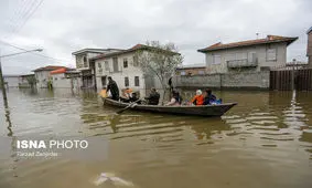 آخرین وضعیت شهرهای سیل‌زده آق‌قلا و گمیشان
