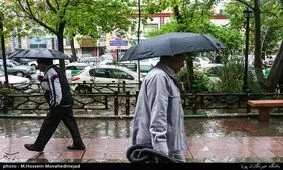 موج جدید بارش‌ها مناطق شمالی خراسان‌رضوی را دربرمی‌گیرد