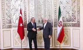 ظریف با وزیر خارجه ترکیه دیدار کرد