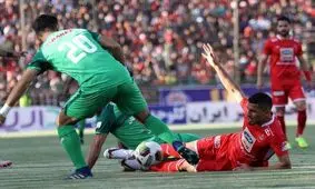 خلاصه بازی ذوب‌آهن اصفهان - پرسپولیس تهران(ویدئو)