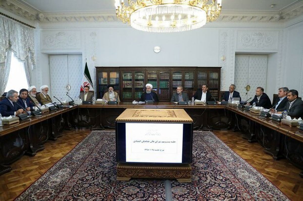 شورای عالی هماهنگی اقتصادی با حضور سران قوا تشکیل شد