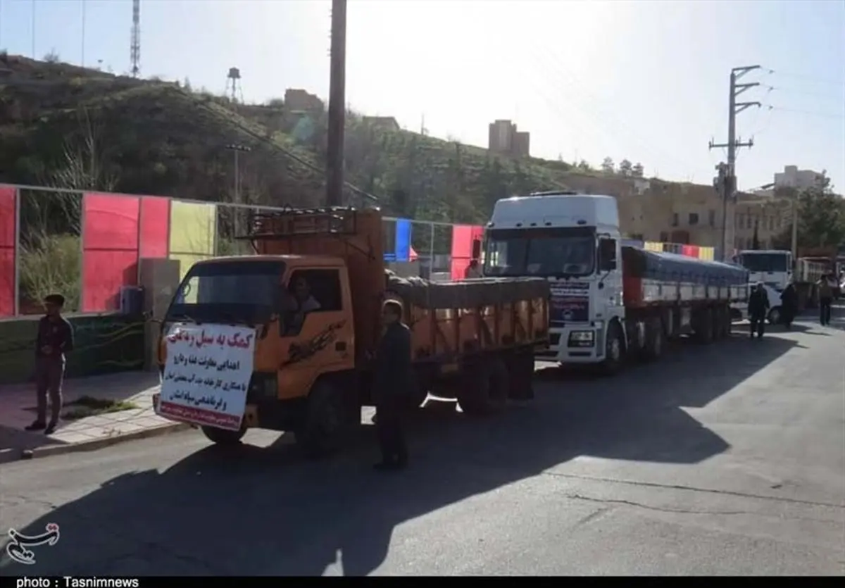 حجم کمک‌های ارسالی برای سیل‌زدگان خوزستان بیش از ظرفیت است