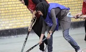 بازدید معاونت بانوان وزارت ورزش از تمرینات هاکی بانوان