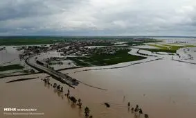 شکافتن جاده گرگان – آق قلا باعث سرعت تخلیه گرگانرود شد