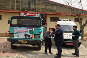 دومین کاروان کمک‌های مردمی شمال تهران به خوزستان اعزام شد