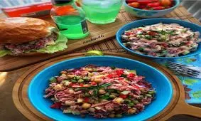 طرز تهیه سالاد سیب زمینی