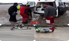 نجات ۴۳ نفر از چنگال سیل در خراسان جنوبی