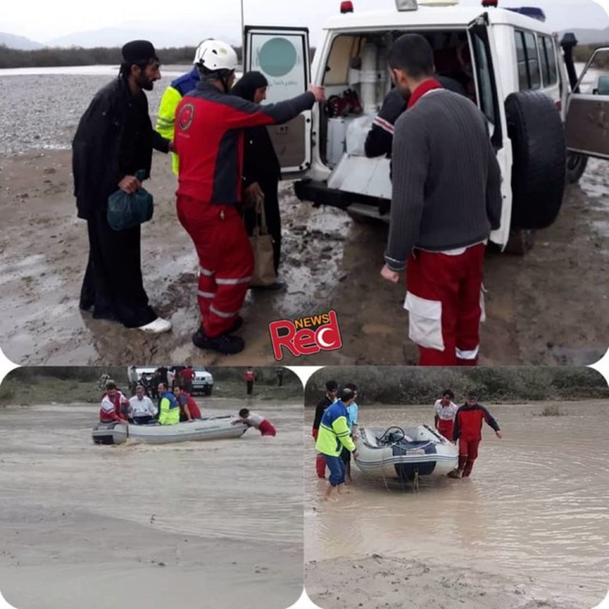 نجات ۴۳ نفر از چنگال سیل در خراسان جنوبی