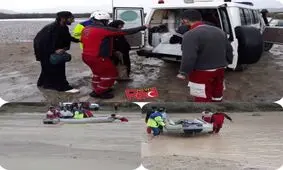 نجات ۴۳ نفر از چنگال سیل در خراسان جنوبی