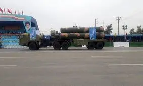 شرکت سامانه موشکی اس ۳۰۰ در رژه تهران