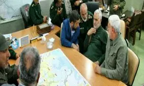 سردار سلیمانی در شادگان حضور پیدا کرد