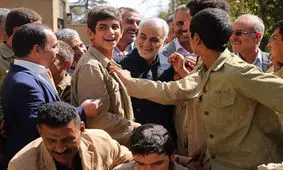 حضور سردار سلیمانی در شادگان