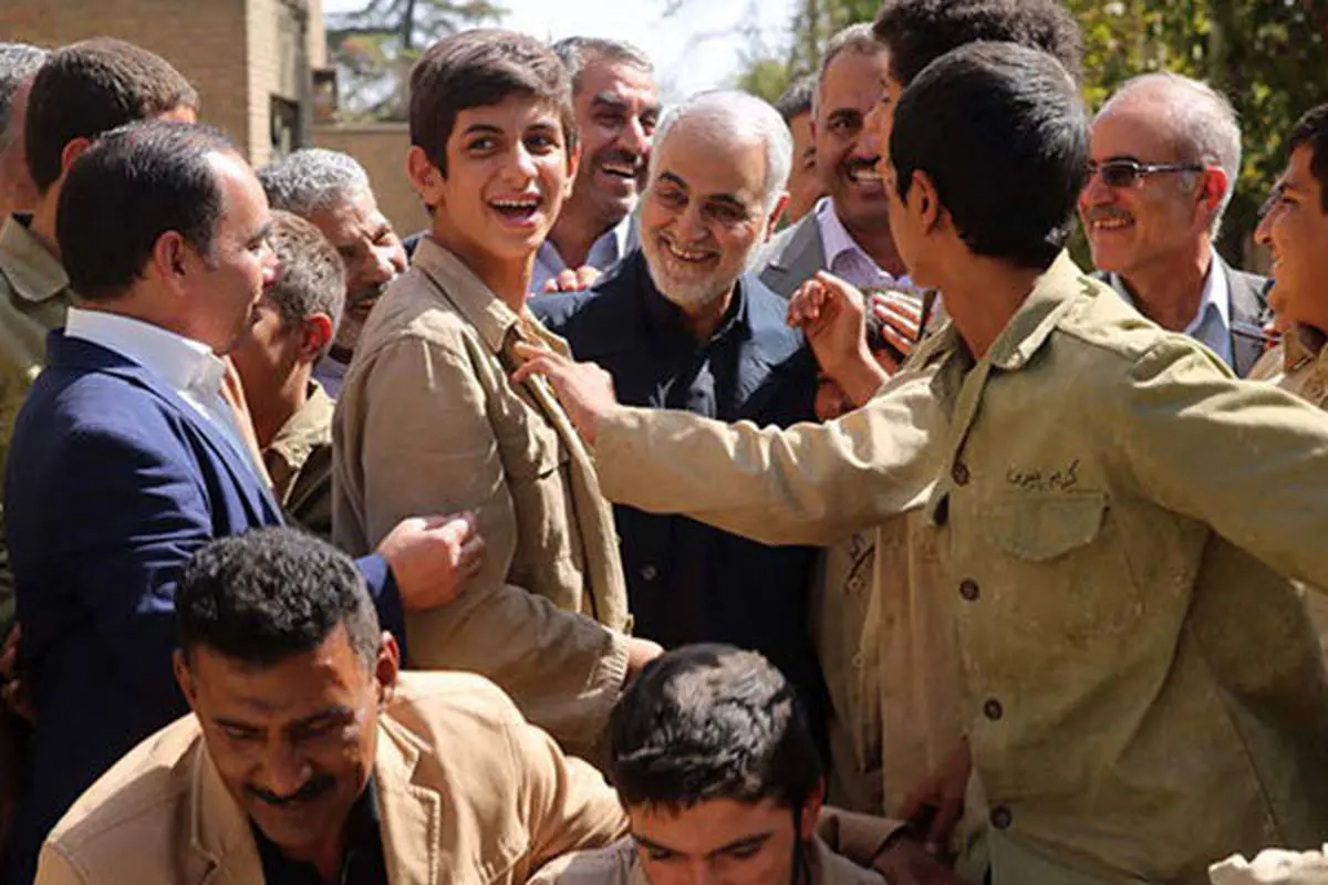 حضور سردار سلیمانی در شادگان