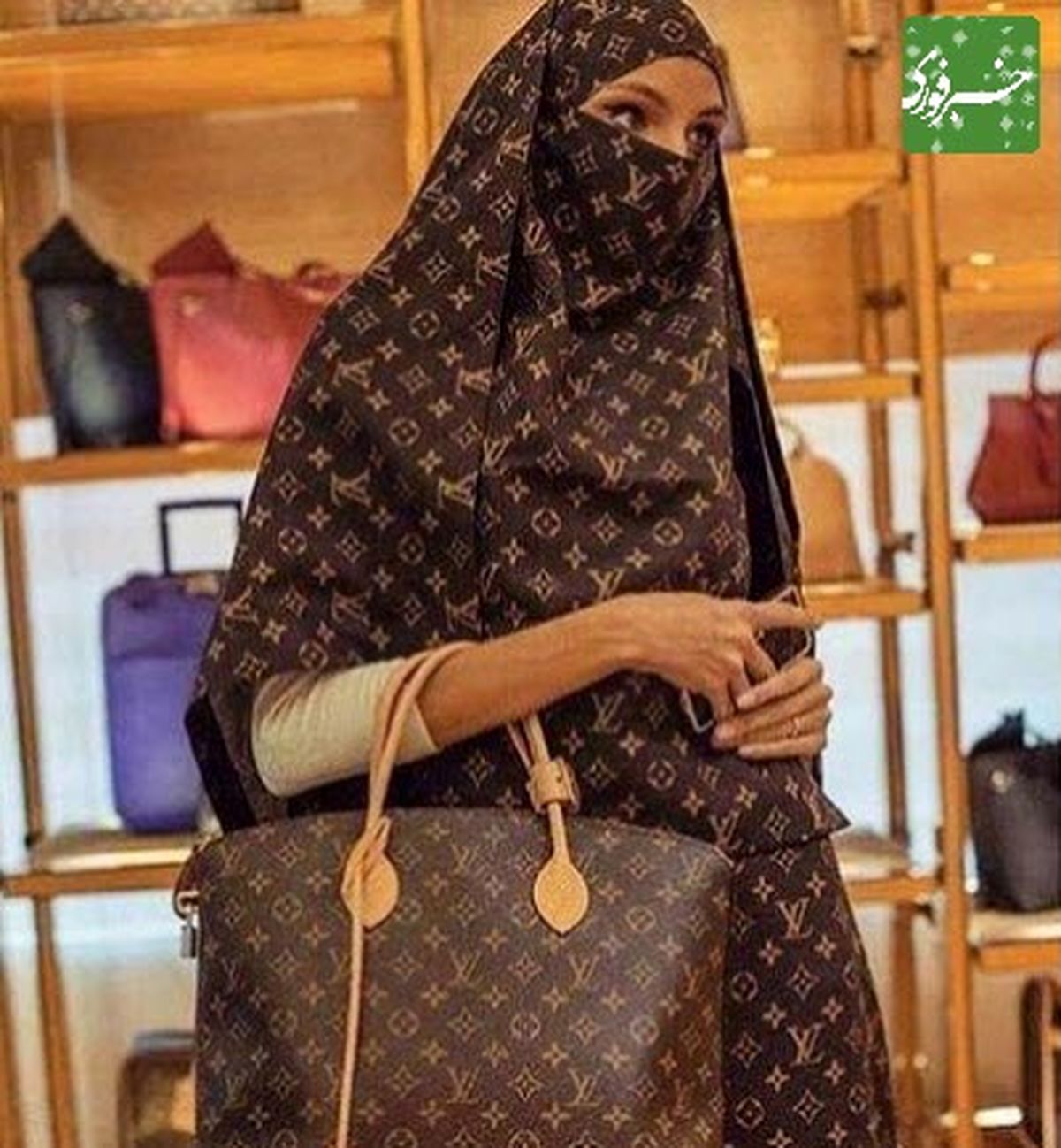 چادر با مارک "لویی ویتان در سراسر جهان! + عکس