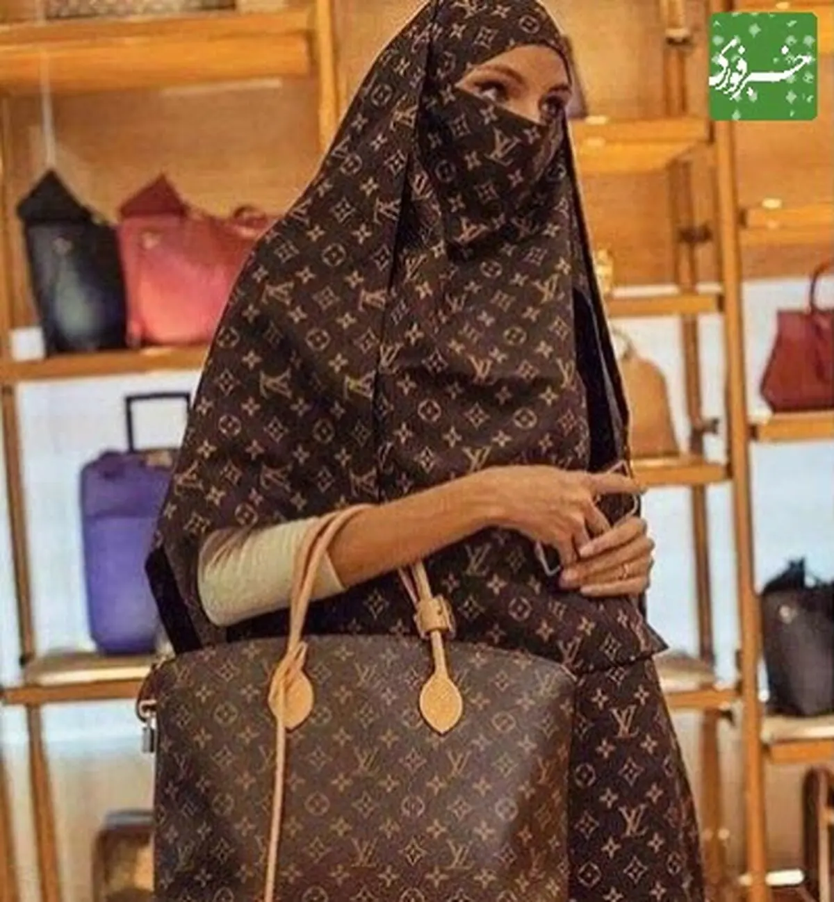 چادر با مارک "لویی ویتان در سراسر جهان! + عکس