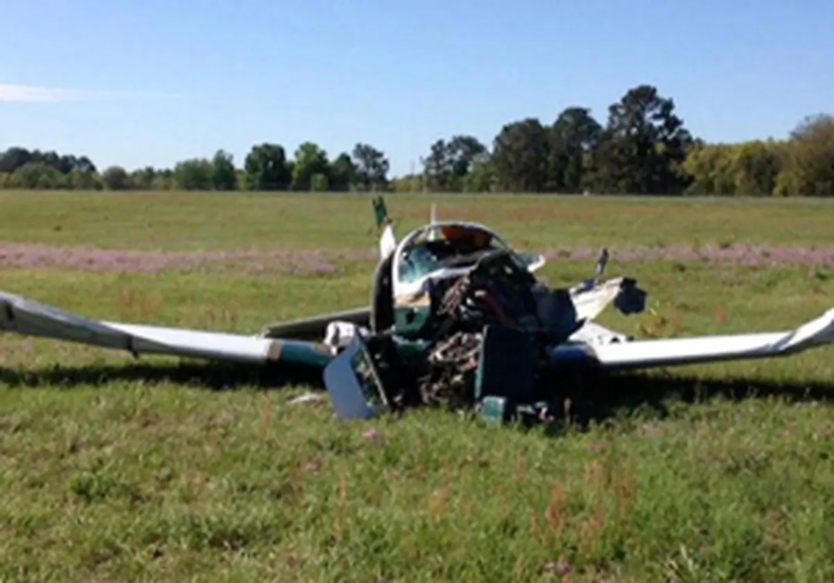 سقوط هواپیمای سبک روسی در لنینگراد