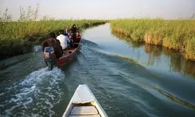 تالاب شادگان پرآب شد / خوشحالی مردم+ویدئو