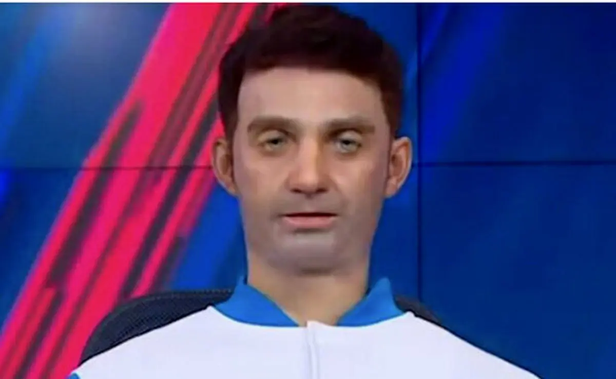 مجری رباتیک در روسیه اخبار خواند