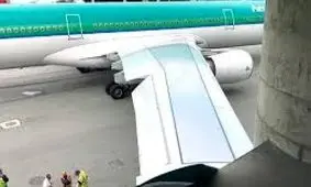 لحظات وحشت آتش گرفتن موتور بوئینگ 737 + فیلم