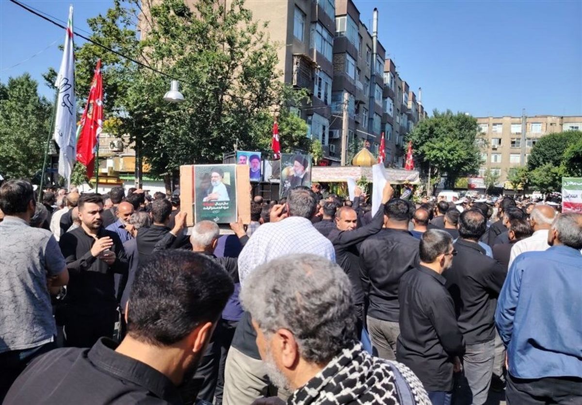 مراسم تشییع پیکر شهید موسوی در شهرری آغاز شد/ ویدئو