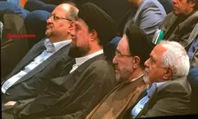 خاتمی، ظریف و سیدحسن خمینی در یک قاب