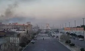  فرودگاه مهرآباد دقایقی پیش بمباران شد | عکس