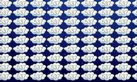 تست بینایی/ آیا می توانید عدد 527 را در کمتر از 7 ثانیه تشخیص دهید؟  