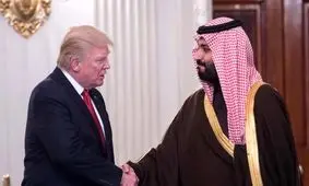 احوال پرسی ترامپ با مقامات عربستان سعودی/ ویدئو