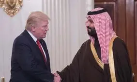 احوال پرسی ترامپ با مقامات عربستان سعودی/ ویدئو