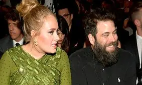 ادل از همسرش جدا شد