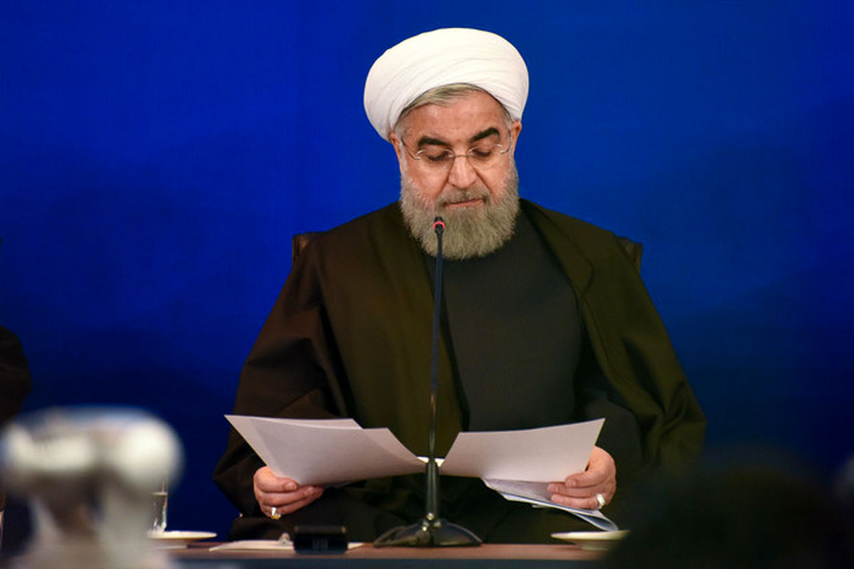 بازدید روحانی از مناطق سیل زده استان لرستان