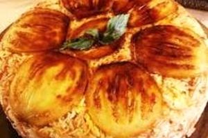 طرز تهیه ته دیگ بادمجان خوش طعم و لذیذ