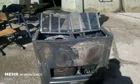 دبستان آزادی محمودآباد دچار حریق شد