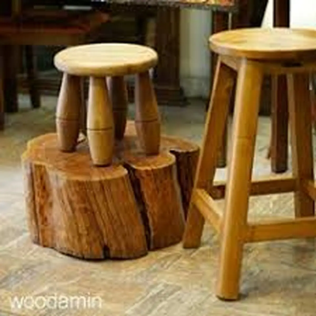 صندلی سه پایه ای درست کنید+فیلم