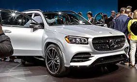 مرسدس GLS جدید یک لیموزین شاسی بلند است +تصاویر