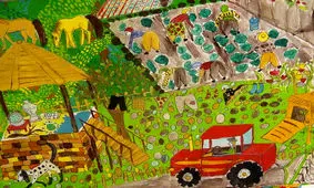 کودکان ایرانی از نمایشگاه نقاشی ژاپن جایزه گرفتند