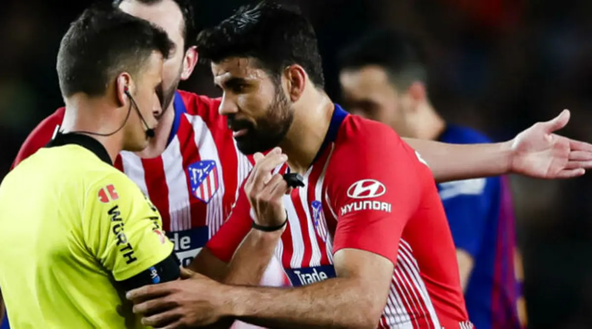 جنجالی دیگر از مهاجم پرحاشیه اتلتیکومادرید