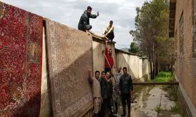 کمک های شبانه روزی جوانان انقلابی به سیل زدگان/کنایه به نتانیاهو و قالیشویی انبار اتمی در تهران+ویدئو