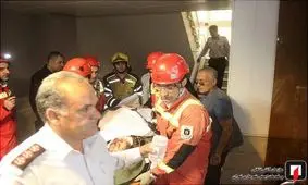 تصاویر | سقوط زن سالخورده به کانال آسانسور در غرب تهران