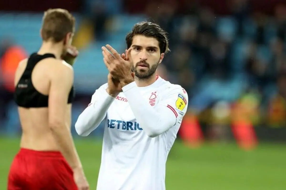 جدایی قطعی انصاری‌فرد از ناتینگهام در تابستان