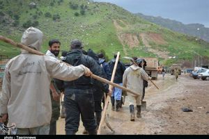 روستای بابازید پلدختر ۱۸ روز پس از سیل+ تصاویر