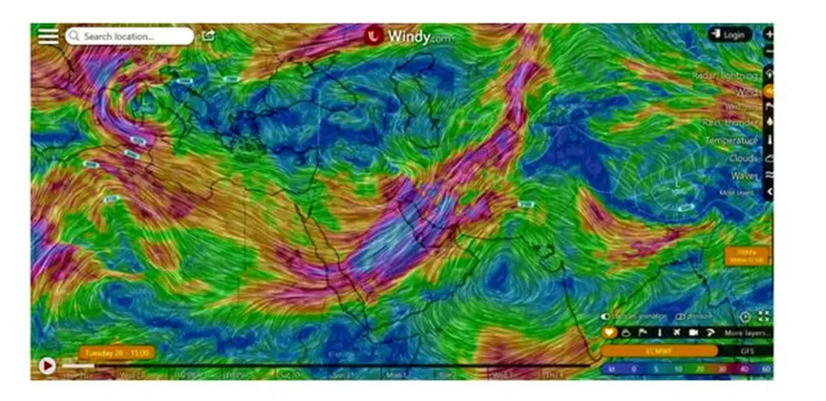 کاهش 8 تا 12 درجه‌ای دمای هوا در اردبیل