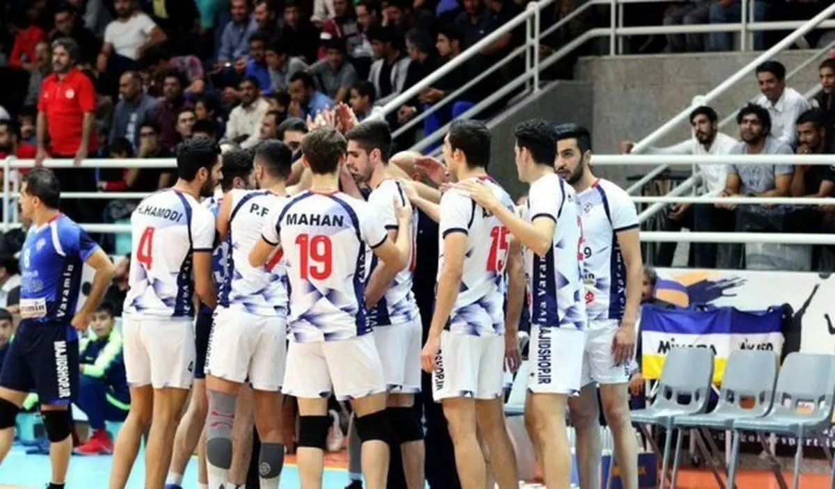 دومین پیروزی شهرداری ورامین در جام باشگاه‌های والیبال آسیا