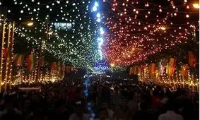 نورپردازی ۱۲ میدان اصلی شهر به مناسبت میلاد ولیعصر (عج)